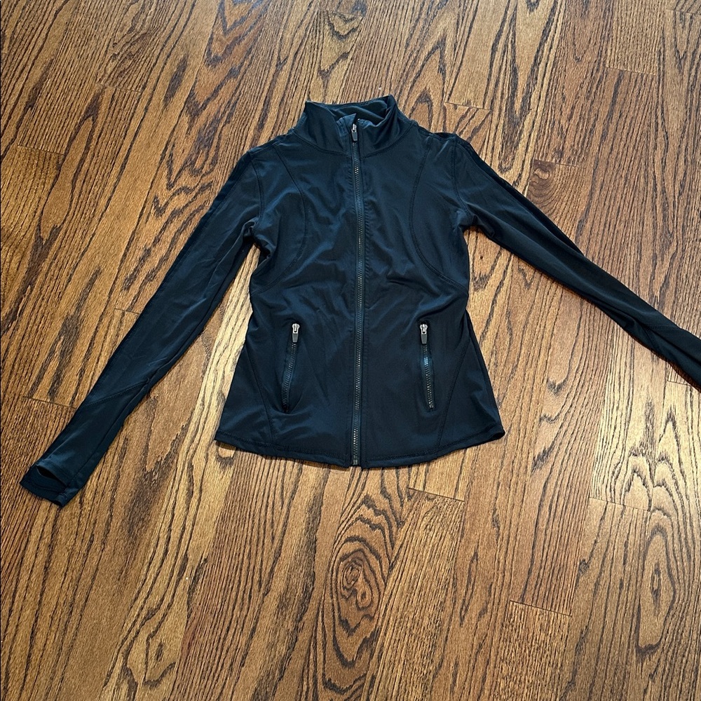 Electric Yoga Black X-Small Apparel- Jacket with See Thru Panels Sz Xs💕